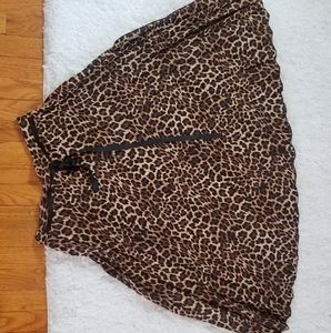 Zara Cheetah print skirt